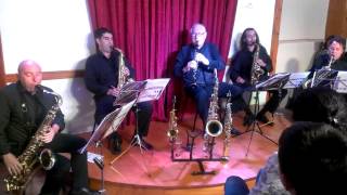 Pedro Iturralde y Modern Sax Quartet - Autumn Leaves o Las hojas muertas (Les feuilles mortes)