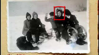 preview picture of video 'Mom on sled behind her house in Drnholec'