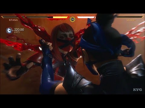 Mortal Kombat 11 - Kitana vs Skarlet (Story Battle 25) [HD]