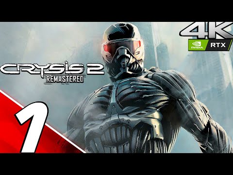 CRYSIS 2 REMASTERED Gameplay Walkthrough Part 1 (4K 60FPS ULTRA PC RAY TRACING) No Commentary
