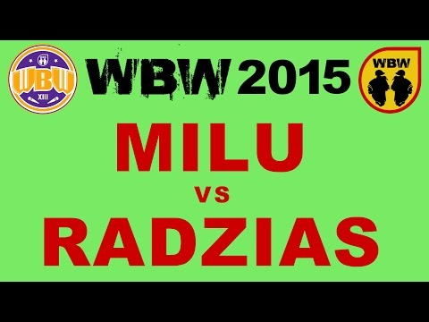 Video thumbnail for Eliminacje 2015: Milu vs. Radzias