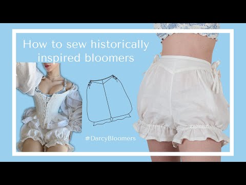 Darcy Bloomers - Sewing tutorial - MARIA JUTERUD