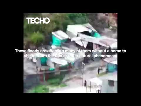 Support poor families left homeless by flash flood