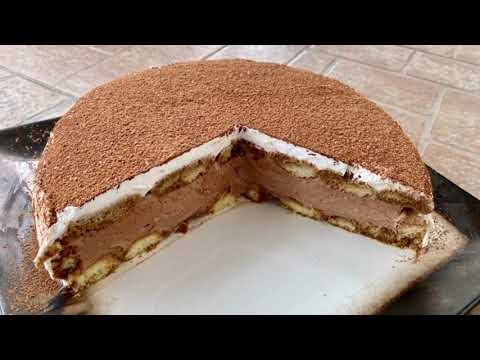 Video thumbnail: Tiramisu me Çokokrem – Receta Fantastike pa Vezë