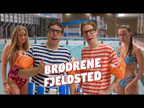 Brødrene Fjeldsted - i svømmehallen