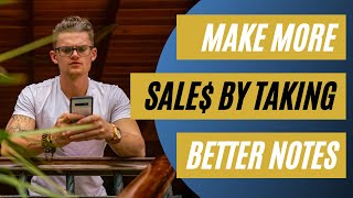 How To Take Notes On Sales Calls | Selling High-Ticket Coaching With Grant Eilertson