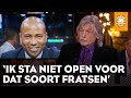 Johan stoorde zich aan tafelgast bij Humberto: 'Ik had hem een schop voor zijn kloten gegeven'