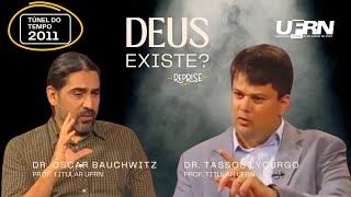 TÚNEL DO TEMPO: DOUTOR EM FILOSOFIA QUESTIONA PASTOR TASSOS LYCURGO SOBRE A EXISTÊNCIA DE DEUS