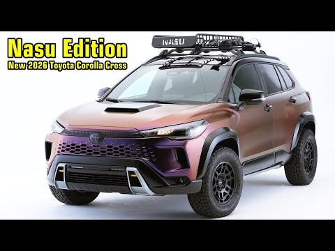 New 2026 Toyota Corolla Cross Hybrid Nasu Edition - A Compact SUV Ready for the Mountains!