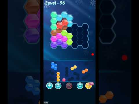 BLOCK HEXA PUZZLE LEVEL 96 ANSWERS VARIETY B LEVEL PACK SOLVED