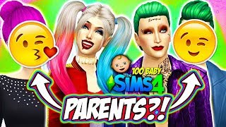 ♦ WHO ARE HARLEY QUINN AND JOKER'S PARENTS? ♦ Sims 4 Random Genetics Challenge!