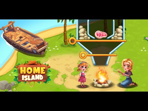Home Island Pin: Family Puzzle Video
