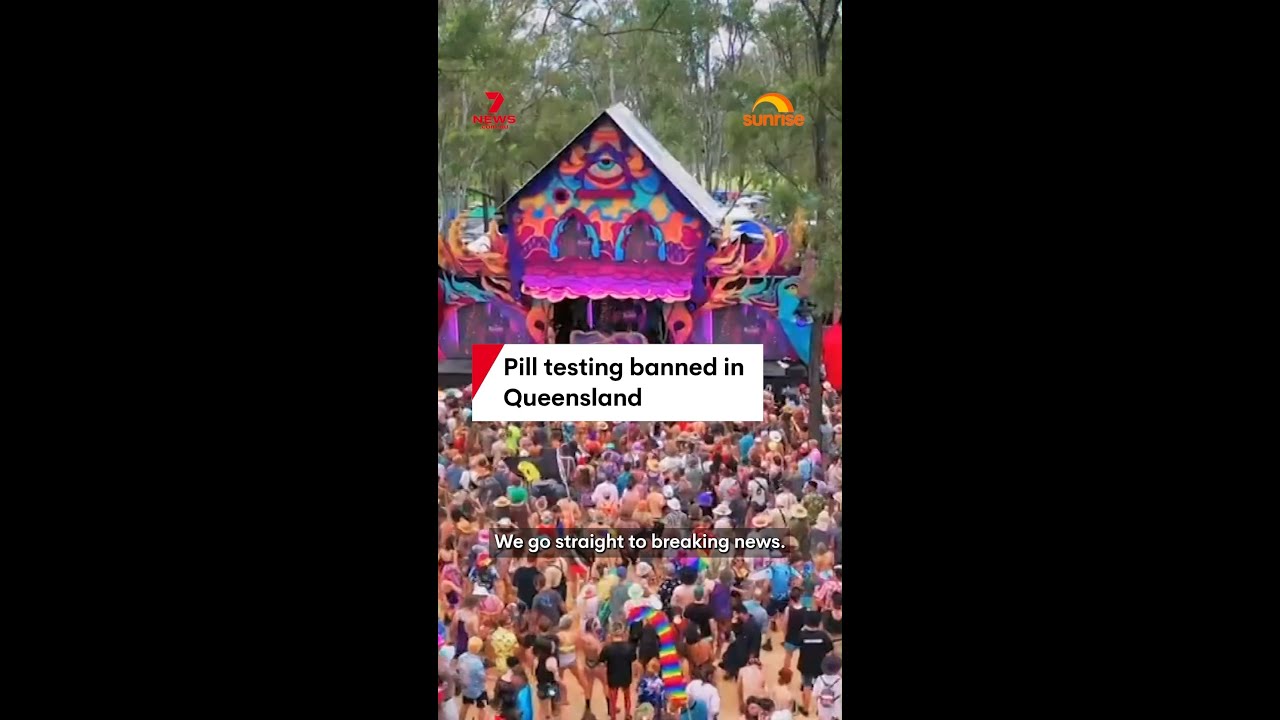 Pill testing banned in Queensland