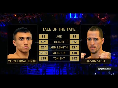 Василий Ломаченко - Джейсон Соса / Vasyl Lomachenko vs Jason Sosa (08.04.2017), 720p
