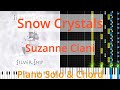🎹Snow Crystals, Solo & Chord, Suzanne Ciani, Synthesia Piano