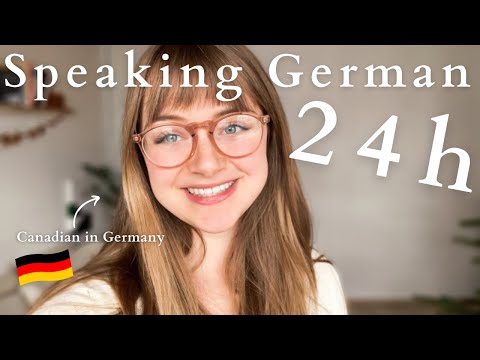 SPEAKING ONLY GERMAN FOR 24 HOURS | Canadian living in Germany