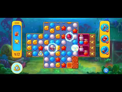 Fishdom level 11102 no boosters フィッシュダム ノーマル