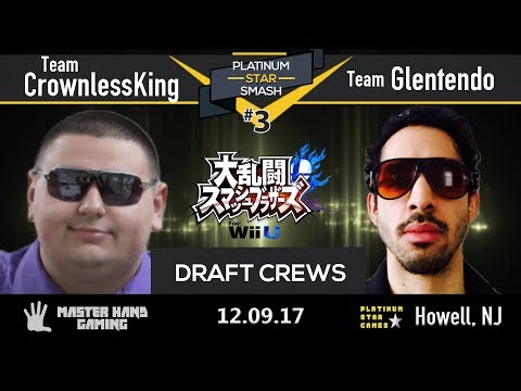 Platinum Star Smash 3 - Team Glentendo vs. Team CrownlessKing - Draft Crews