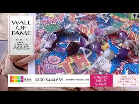 How to Make Beaded Jewellery: JewelleryMaker Christmas Show LIVE