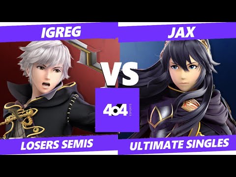 4o4 Smash Monthly 23 - AP| iGreg! (Robin) vs Jax (Lucina) - Losers Semi-Final