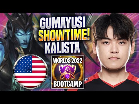 GUMAYUSI SHOWTIME WITH KALISTA! - T1 Gumayusi Plays Kalista ADC vs Sivir! | Bootcamp 2022