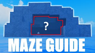 HOW TO GET THROUGH FISHMAN MAZE IN GRAND PIECE ONLINE