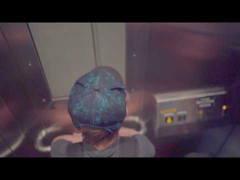 Sweden, Stockholm, Älvsjö railway station, 3X elevator