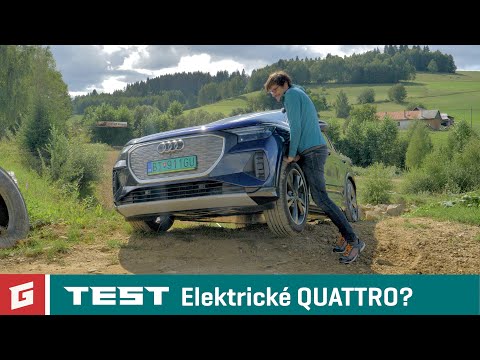 AUDI Q4 e-tron 50 QUATTRO - 4x4 TEST - SUV - Garáž.TV - Šulko obrazok