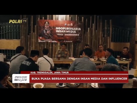 PRESISI UPDATE: POLRES TRENGGALEK GANDENG PEGIAT MEDSOS CIPTAKAN RAMADAN AMAN 14/03/2025 (16.00)