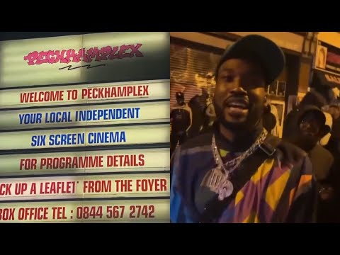 Meek Mill Out In Peckham With Giggs Shooting A Music Video | Audio Saviours