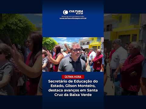 Prefeito de Santa Cruz da Baixa Verde comenta a chegada da governadora Raquel Lyra