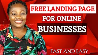 How To Build A Highly Converting Landing Page For Free 2024 | Landing Page For Facebook Ads | Money
