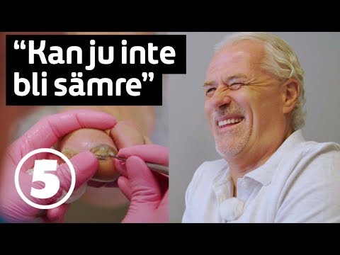 Hyséns | Annie tycker Glenn Hyséns fötter är katastrof - skickar honom på fotvård | Måndagar 21.00