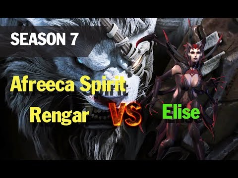 lol esports highlights l Afreeca Spirit Rengar Jungle vs Elise