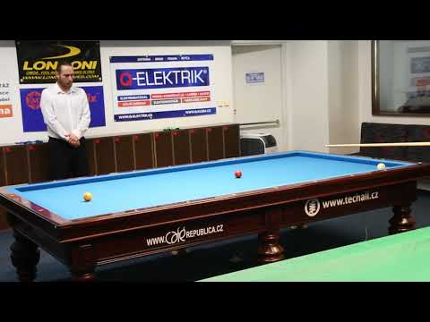 Jan Aleš shot #5 - Final CZ championships - 3-cushion