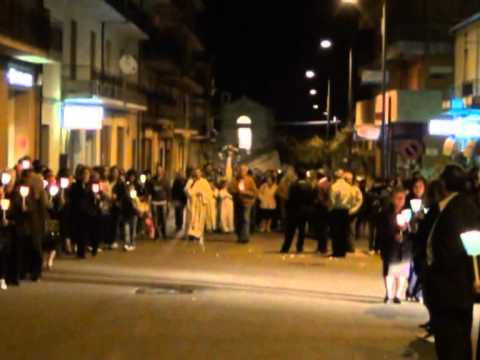 Girifalco 31 maggio 2012 - Celebrazione eucaristica e fiaccolata.mpg