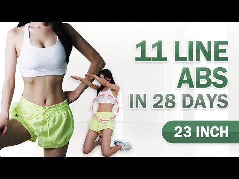 9 MIN AB WORKOUT TO GET 11 LINE ABS l ONLY SLIM WAIST(NO THICKER )Super Effective_K-Fitness Shrilyn