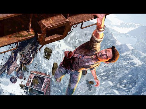 Uncharted 2: Among Thieves - Amazing Train Crash Scene [PS5 4K]