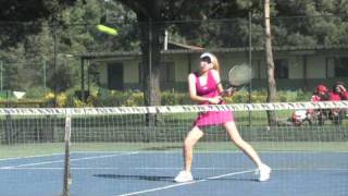 Maria Fernanda Vargas tenis player Colombia.flv
