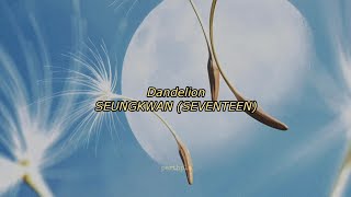 Download lagu seungkwan (seventeen) - dandelion english lyrics mp3 Download lagu seungkwan (seventeen) - dandelion english lyrics mp3