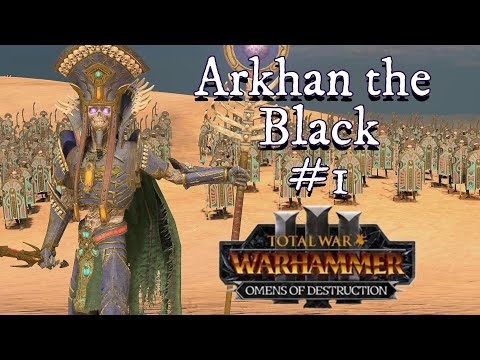 Arkhan Let's Play #1 - Total War Warhammer 3
