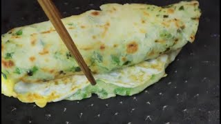 葱油手抓饼这样做，葱香味十足比，外面卖的还好吃