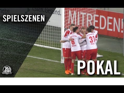 Rot-Weiss Essen - TV Jahn Hiesfeld (Niederrheinpokal, Halbfinale)