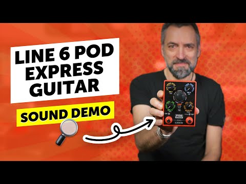 Line 6 POD Express Guitar - Sound Demo