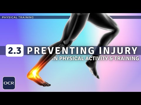 OCR GCSE PE - Preventing INJURY in Physical Activity & Training -  Physical Training (2.3)