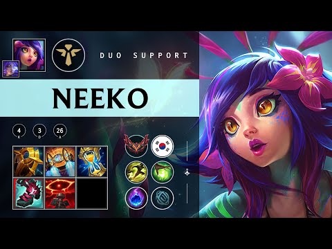 Neeko Support vs Nautilus - KR Grandmaster Patch 25.24