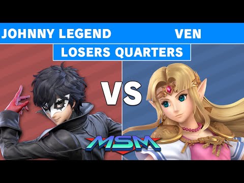 MSM Online 52 - Johnny Legend (Joker) Vs. ven (Zelda) - Losers Quarters