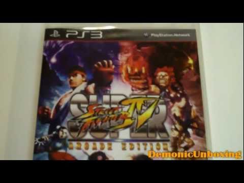 Super Street Fighter 4  Arcade Edition Unboxing