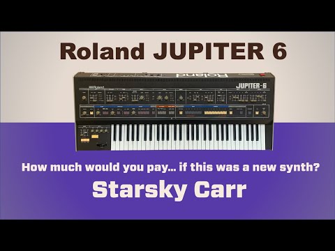 ROLAND Jupiter 6 // Let's pretend it's a new analog synth!