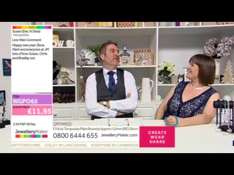 JewelleryMaker LIVE 31/12/17 5pm-9pm